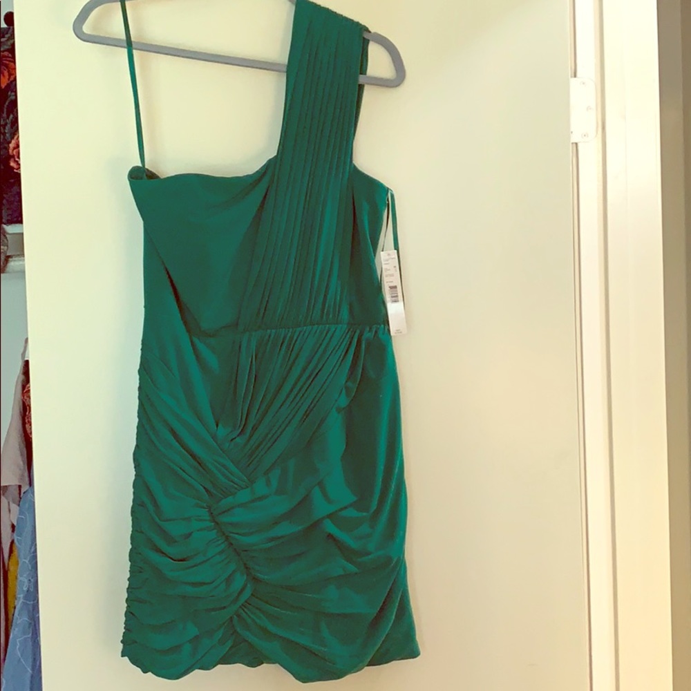 GIANNI BINI green formal dress